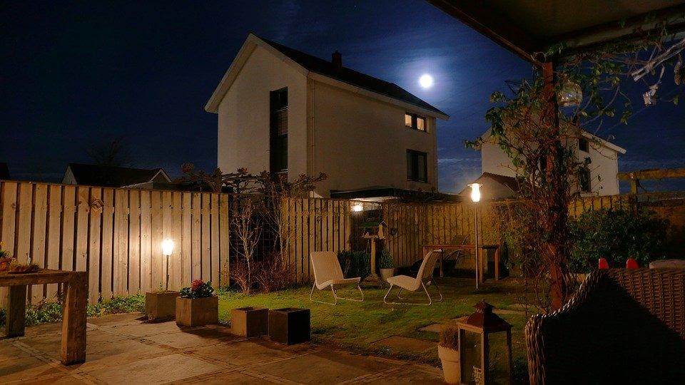 Night, Photography, Netherlands, Moon, Garden