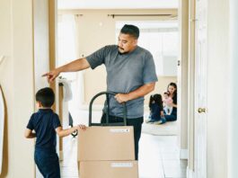 Family moving out